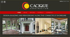 Desktop Screenshot of caciqueconstruction.com